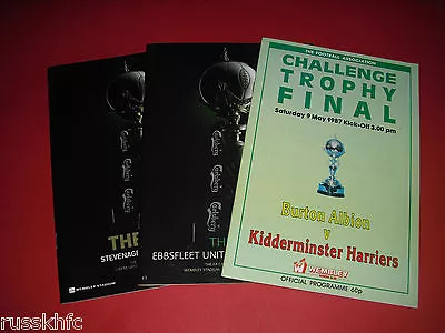 Fa Trophy Final Choose From List • £2