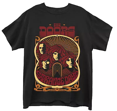 The Doors Strange Days Vintage Poster (Black) T-Shirt NEW OFFICIAL • $38.05