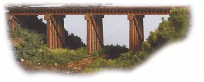 Monroe Models N Hobo Creek Bridge Kit 4-3/4 X 1 X 1-1/4in 12.1 X 2.5 X 3.2cm • $13.98