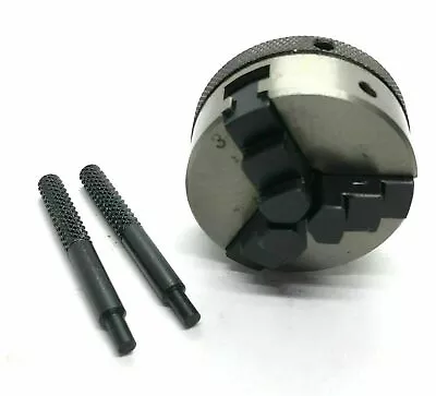 MTI MINI LATHE CHUCK 50MM / 2  - 3 JAW SELF CENTERING 12 X 1MM THREAD WATCHMAKER • $127.47