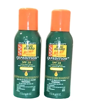 Avon Skin So Soft Bug Guard Plus IR3535® Expedition Spray SPF 28 PACK OF 2 • $19.99