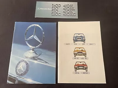 1974 Mercedes Big Brochure 230 280 C 450 SEL SL SLC 450SL 450SLC 450SEL Catalog • $54.98