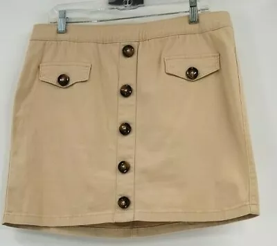 Baccini Size Large Skort Khaki Skirt Shorts • $25