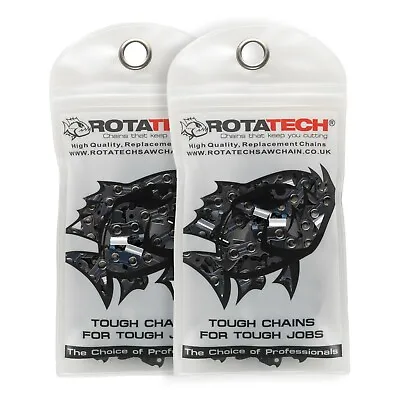 £26.99 • Buy Two Pack, Rotatech Chainsaw Saw Chains To Fit ALL STIHL Models.