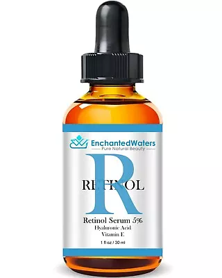 RETINOL VITAMIN A 5% + HYALURONIC ACID + Vitamin E - WRINKLE CREAM / SERUM • $14.89