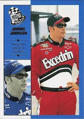 2002 Press Pass #44 Jimmie Johnson • $1