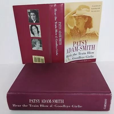 $23.95 • Buy PATSY ADAM-SMITH Hear The Train Blow & Goodbye Girlie. 2 In 1 Hardback Book With