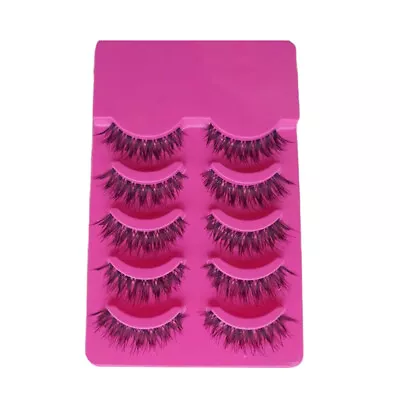  5 Pairs Strip Lashes That Look Like Extensions False Eyelashes Natural • £6.52