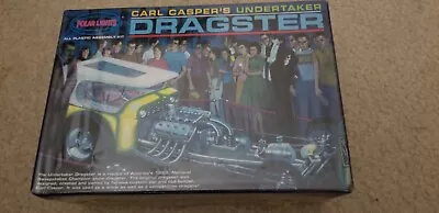 1997 Polar Lights CARL CASPER’S UNDERTAKER DRAGSTER 1/25 Model Kit - NIB • $25