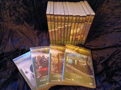 £17.50 • Buy British Steam Railways DeAgostini DVD Bundle Of 17