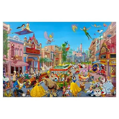 Manuel Hernandez  Happiest Street On Earth  Signed Disney Art Limited Edition • $350