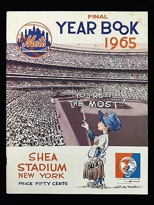 1965 New York Mets Official Yearbook FINAL Edition - EX+ • $75