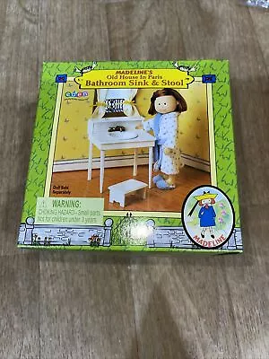 MADELINE Old House In Paris BATHROOM SINK And STOOL NEW In Box 2000 Eden • $22