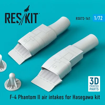Reskit 1/72 F-4  Phantom II  Air Intakes (3D Printing) For Hasegawa Kits • $23.95