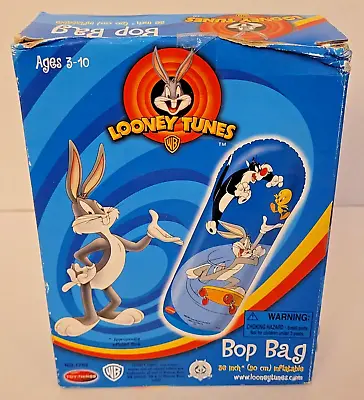 Vintage Looney Tunes BUGS BUNNY 36  Inch Blow Up Punching Bop Bag Inflatable Toy • $19.99