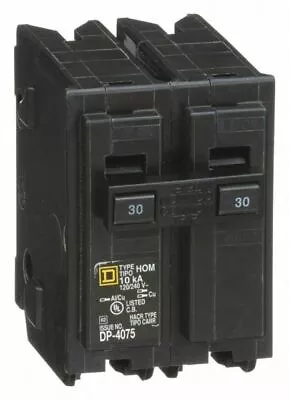 Square D HOM230 30 Amp 2 Pole Circuit Breaker • $13