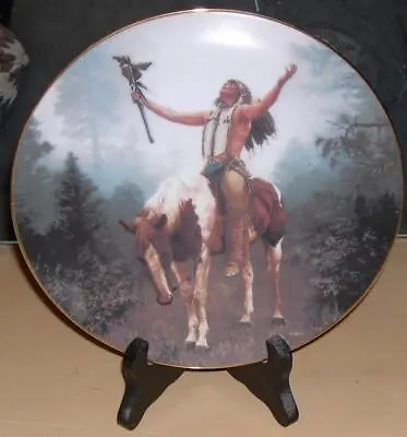 Deliverance By Chuck Ren Hamilton Collection Porcelain Plate Mystic Warriors • $7