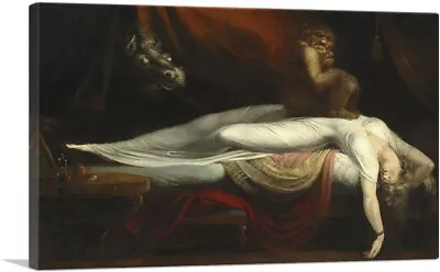 ARTCANVAS The Nightmare 1781 Canvas Art Print By Henry Fuseli • $204.99