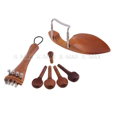 Set Jujube Wood 4/4 Violin Parts Violin Accessories 12pcs • $9.49