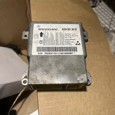 08-14 Mercedes W204 C250 C350 Sedan SRS Control Module OEM 75k • $68