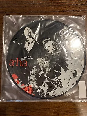 A-ha Analogue 7” Limited Picture Disc — Rare! • $49.95