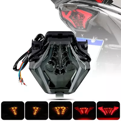 Integrated LED Tail Light Turn Signals For YAMAHA YZF R3 R25 MT07 FZ07 MT03 MT25 • $25.98