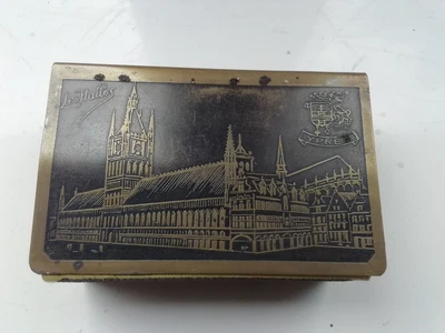 £1.50 • Buy Vintage Matchbox Holder Hotel EXCELSIOR YPRES