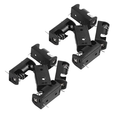 £5.54 • Buy 10X 1/2AA 14250 Battery Storage Clip Box Case Holder 3.6V With PCB Pin Solderr