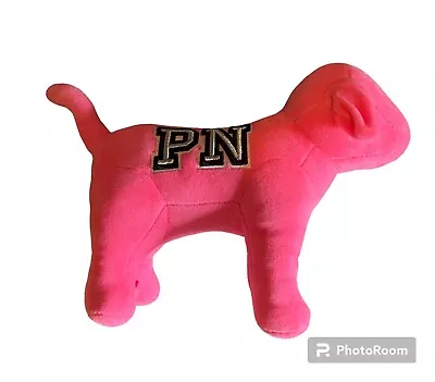 Victorias Secret VS Pink Nation Dog Cozy Stuffed Plush Dog Pink Preowned • $15.95