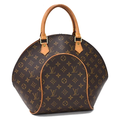 £349.06 • Buy LOUIS VUITTON Monogram Ellipse MM M51126 Hand Bag Brown Canvas AF24077 Ra-w25