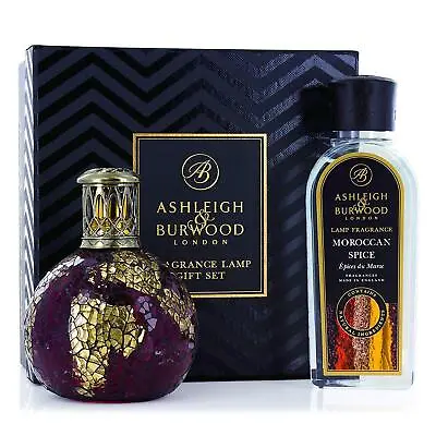 £36.99 • Buy Ashleigh & Burwood Premium Fragrance Lamp Gift Set Dragon's Eye & Moroccan Spice