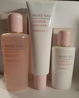 #FORMULA 1  #Mary Kay #CLASSIC SKINCARE #CHOOSE #Vintage#Discontinued  • $57.83