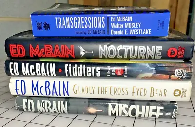 Ed McBain Book Bundle Lot (5 Books) • $9