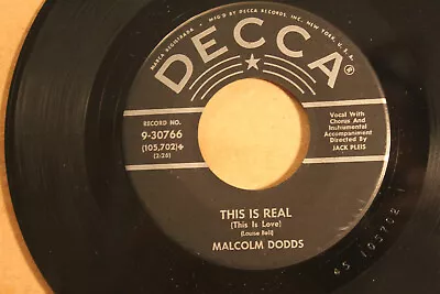 Malcolm Dodds---this Is Real(1958) • $12.50