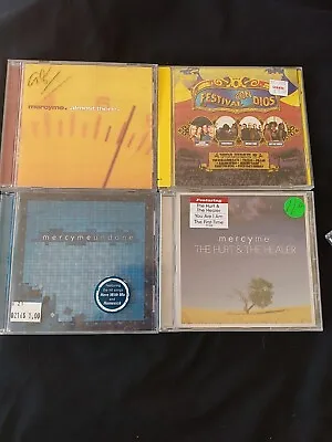 MERCYME 4 CD LOT: C Pics 4Titles RESTORED LIKE NEW New Cases $3.75 Each! Total • $8.99