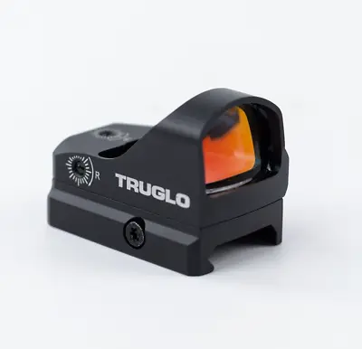 Truglo Tru-Tec Micro Sub-Compact 3 MOA Open Red-Dot Sight TG8100B RMS Cut • $77.99