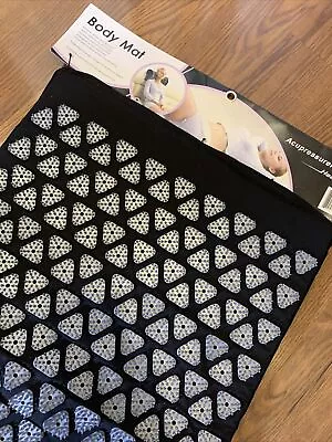 Massage Acupuncture Mat Acupressure Relieve Stress Back Body Pain 6318 Nails • $20.61