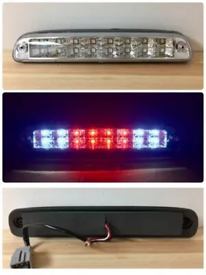 99-15 For Ford F250 Pickup 3rd Brake Light Lamp Chrome Clear LED Red White 9 • $53.90