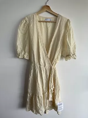 $16.50 • Buy ASOS Cream Wrap Dress BNWT