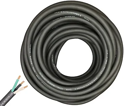 WindyNation 14/3 14 AWG 3 Conductor SJOOW Cable Cord Wire 300V Portable Power • $19.65