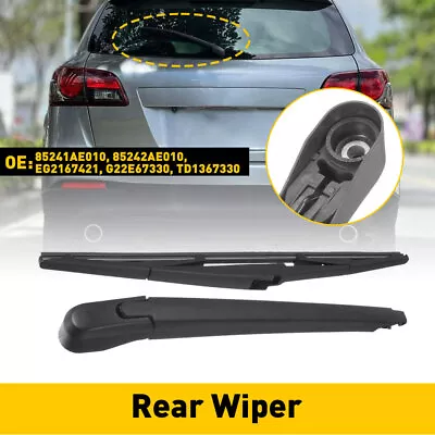 Rear Windshield Wiper Blade Set For & Arm Mazda CX-7 CX-9 2007-15 Toyota Sienna • $11.39