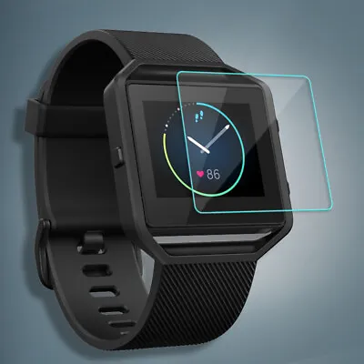 Glass Genuine Screen Smart Tempered - BLAZE Watch Fitbit For / Protector Fitness • $2.18