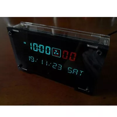 VFD Screen VFD Clock Support Automatic Or Manual Brightness Adjustment Pe66 • $25.40