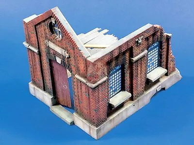 Verlinden 1/35 Ruined Train Railway Station Building Section 1560 (Trophy 20017) • $145.52