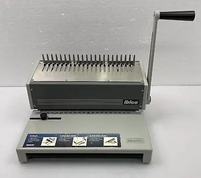 Ibico Ibimatic Manual Heavy Duty Metal Punch And Comb Binding Machine Office-use • $49.93