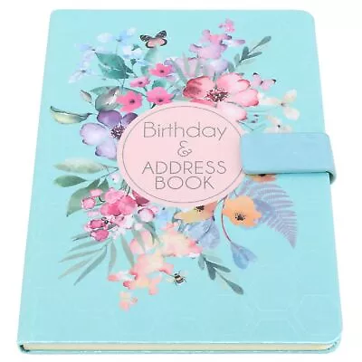 A5 ADDRESS BOOK Birthday Telephone Email A5 Desktop Organiser Index Diary Pad • £6.44