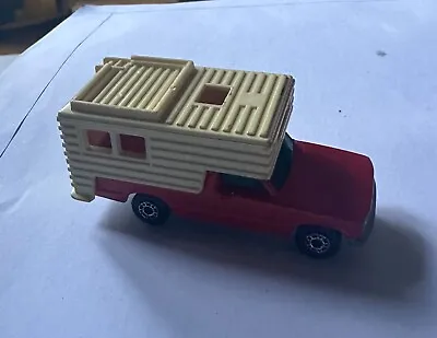 VINTAGE  MATCHBOX SUPERFAST No.38 CAMPER RED & CREAM 1979  • £3.99