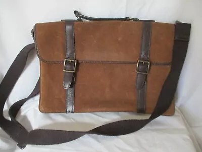 Fossil Leather Satchel/Document Bag/Briefcase PRICE REDUCED • $95