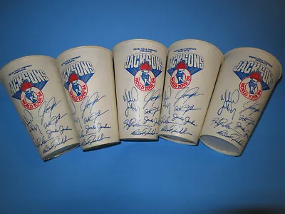 Jackson's World Tour 1984 Rare Signatures Pepsi 5 Paper Cups-Michael Jackson-New • $29