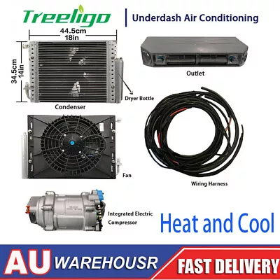 12V Universal Under Dash Air Conditioner Conditioning Kit Car Auto Heat & Cool • $1349.99